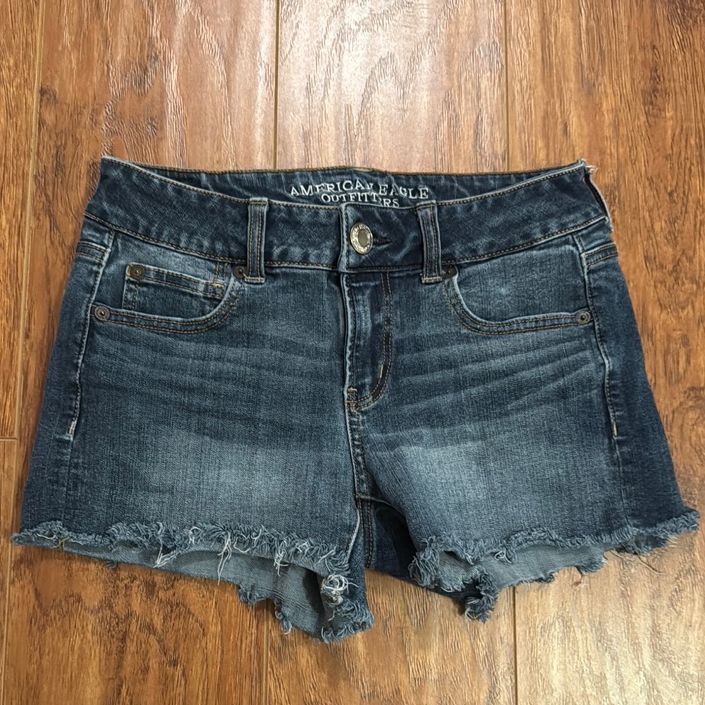 American Eagle Outfitters 360 Super Stretch Denim Shorts Size 4